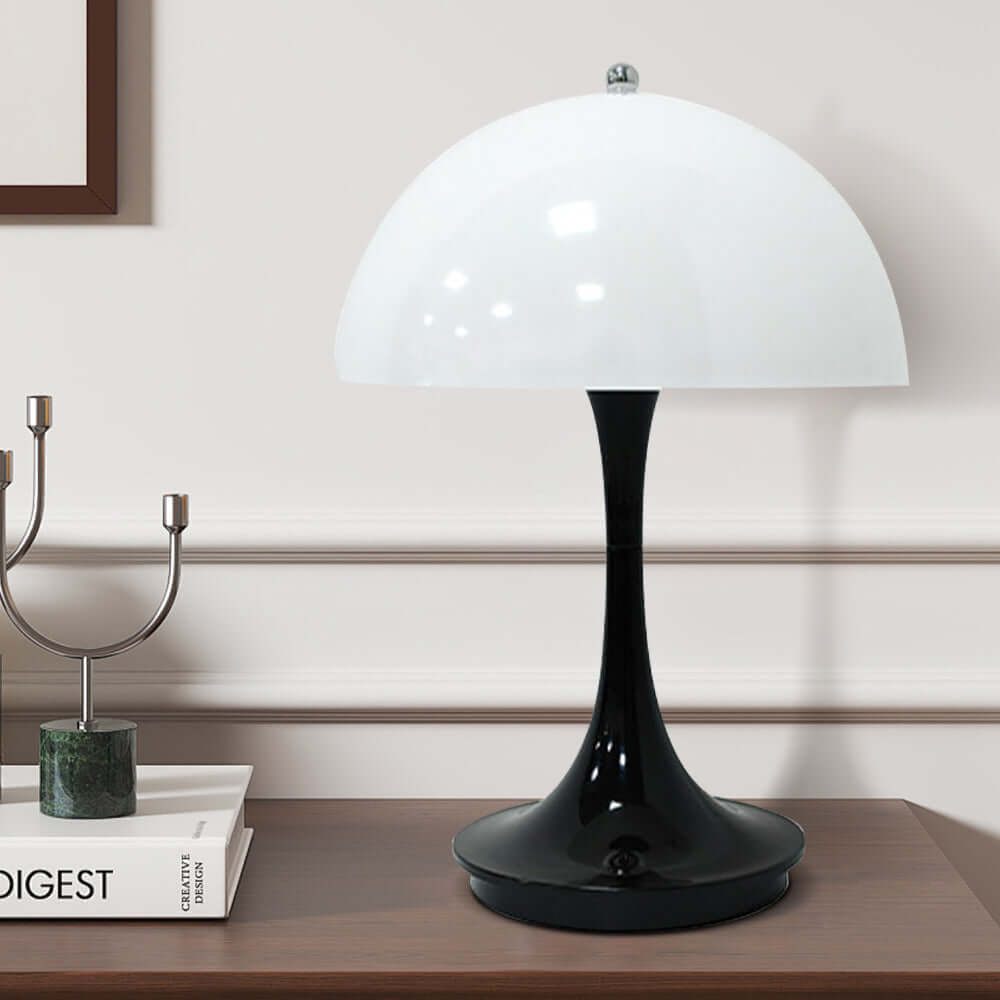 Moderni LED-pöytävalaisin, langaton ja himmennettävä