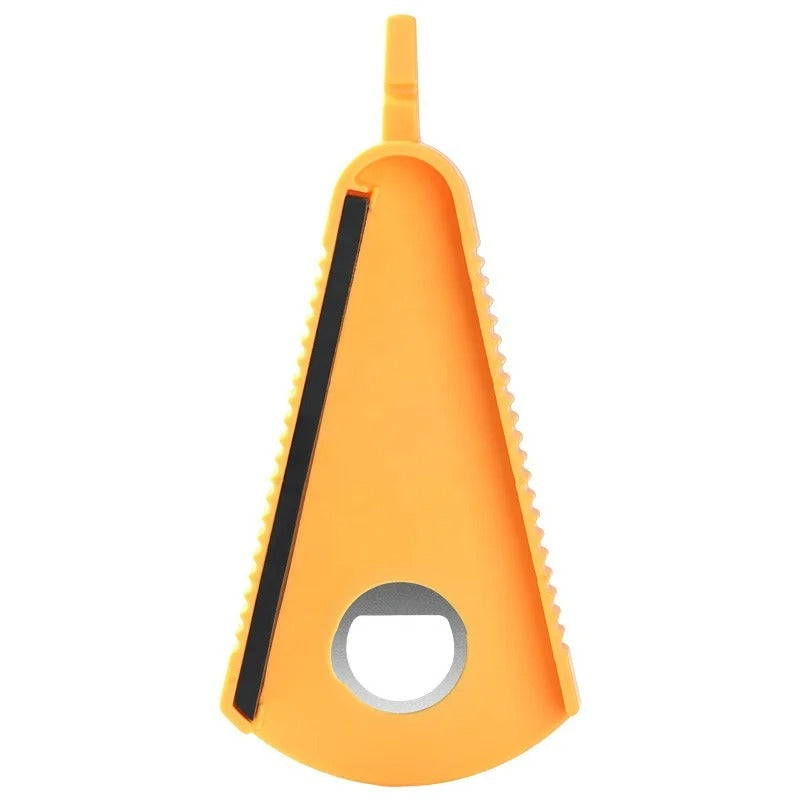 Käytännöllinen monitoiminen pullonavaaja keittiöön