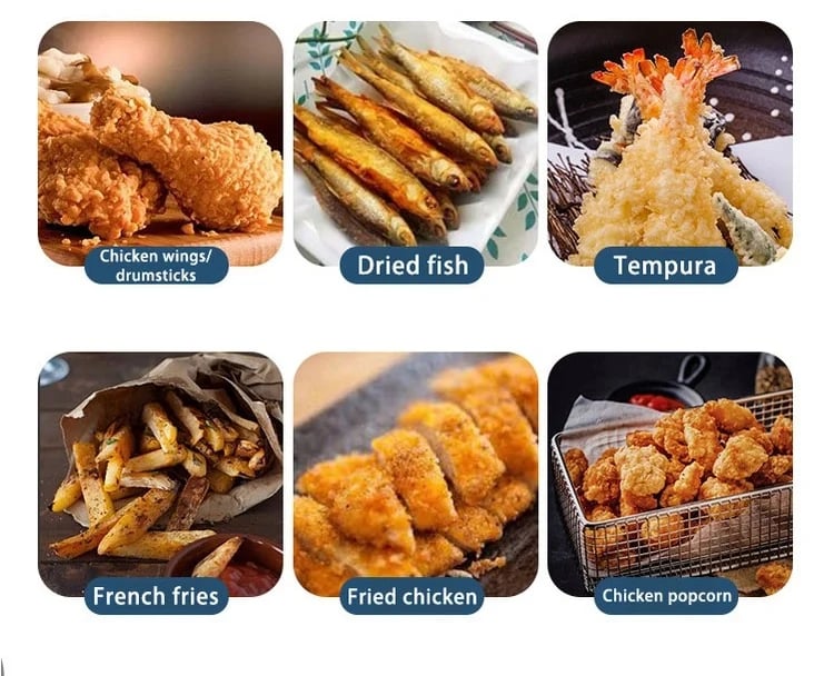 Monikäyttöinen, ruostumattomasta teräksestä valmistettu uppopaistin, V-muotoinen kaatoaukko, kestävä ja helppo puhdistaa.