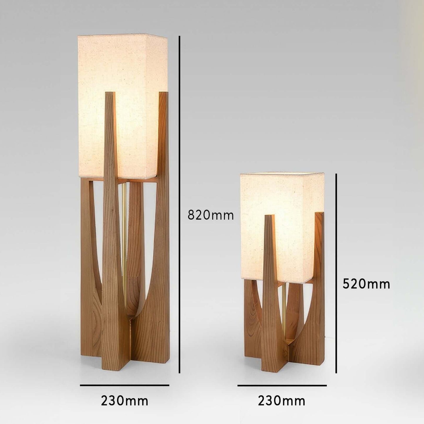 Lampadaire En Noyer De Style Japonais Lampe En Bois Massif Simple