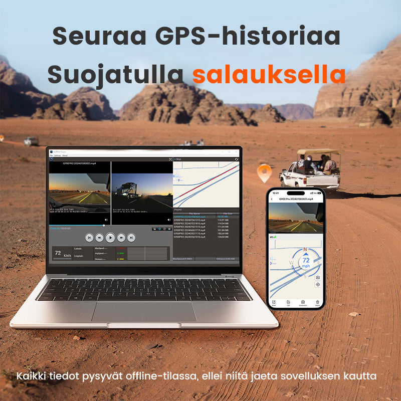 10'' HD-kosketusnäytöllinen autokamera, tyylikäs muotoilu, 360 asteen tallennus, auto lisävaruste, monitoiminen navigaattori.