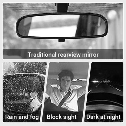 "12'' 4K HD kojelautakamera, laajakulma, pimeänäkö, 12'' näyttö, edessä 4K ja takana 2K, turvallinen ajo, helppo asennus"