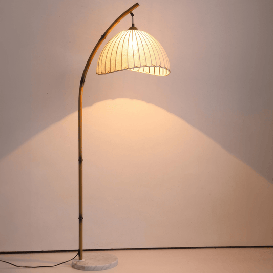 Lampadaire Culturel Zen En Bambou Illumination