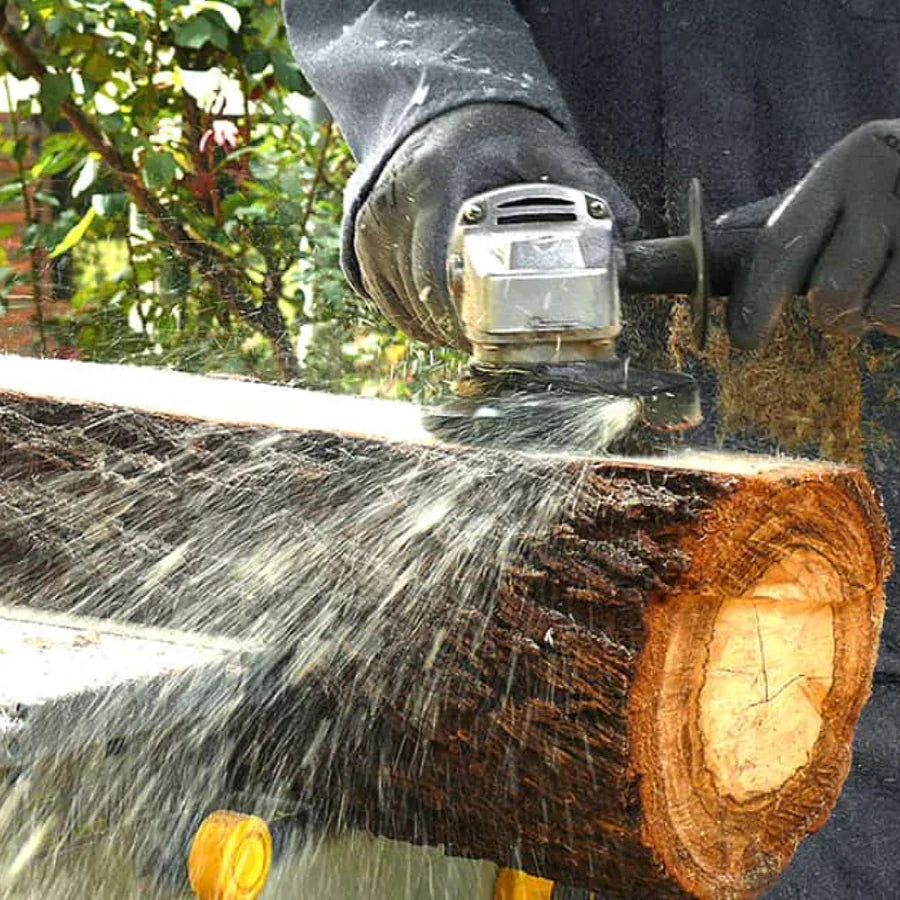 "6 hammasta puun veistokiekko, kovametalliseos, tehokas kulmahiomakoneeseen, puunveisto, sileä muoto, helppo asennus."