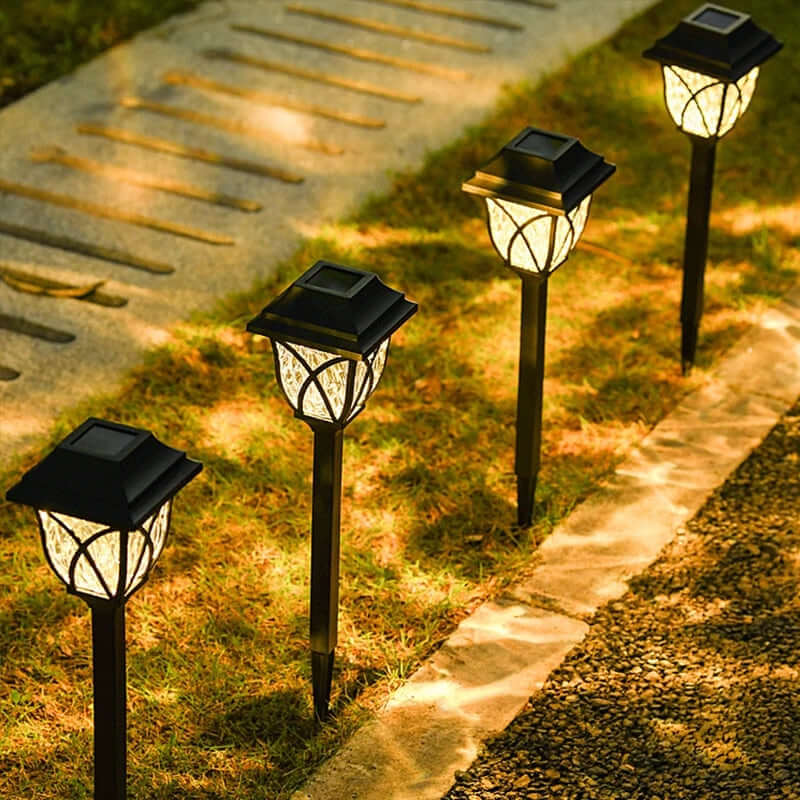 Lampe De Jardin À Énergie Solaire