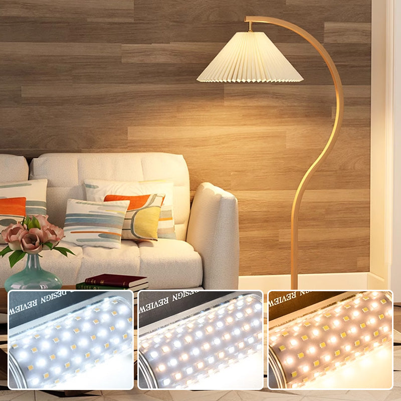 "Energiatehokas LED-lamppu, 360° valaistus, moderni muotoilu, valkoinen valo, himmennettävä, ympäristöystävällinen."