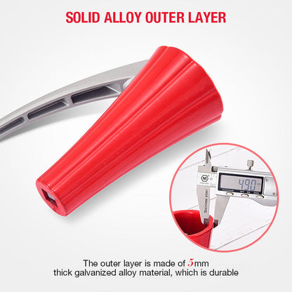 Monikäyttöinen alumiininen pähkinänkuorimalaite, ergonominen muotoilu, helppokäyttöinen keittiöväline, sopii eri pähkinöille.