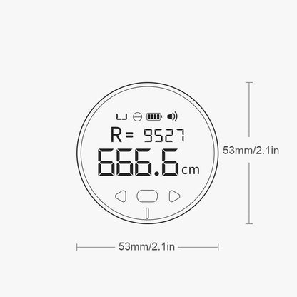 "Monikäyttöinen elektroninen mittaviivain miehille, metalli- ja silikonirakenne, kompakti ja ergonominen, teknologia & gadget