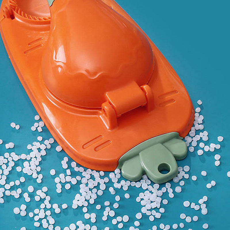 "Monivärinen 2-in-1 nyyttimuotti kotikäyttöön, ergonominen kahva, värivaihtoehdot: oranssi, keltainen, vaaleanpunainen, vihre