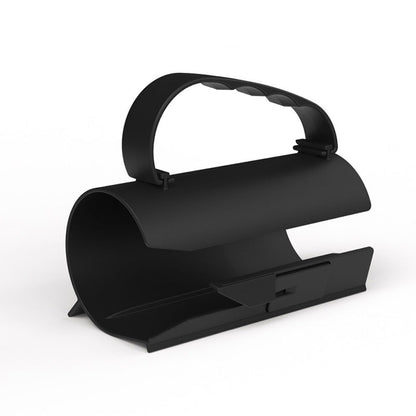 "Musta/vihreä käärepaperileikkuri lastentuotteille, liukuva rakenne, terävä terä sujuvaan ja tarkkaan lahjapakkaamiseen."