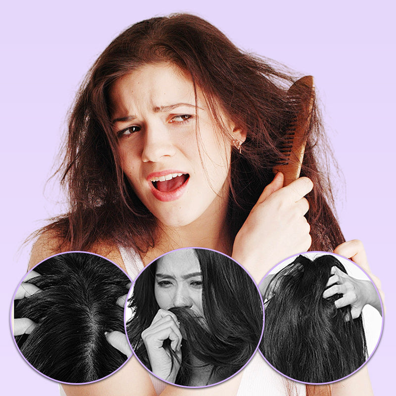 "Naisten violetti hiusten suoristusrauta kampa, sileät harjakset, 3D-muotoilu, tehokas hiustenmuotoilu kaikille hiustyypeille