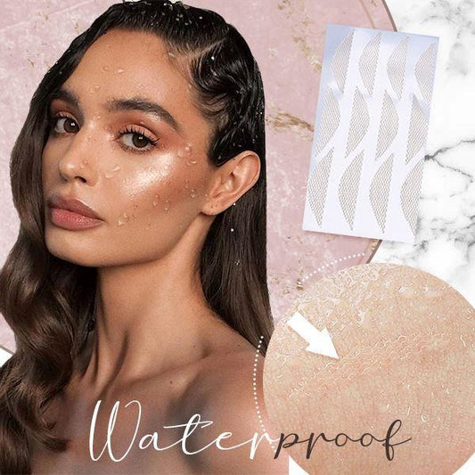 Näkymätön silmiä kohottava tarra, kevyt ja läpinäkyvä, korostaa silmiä luonnollisesti; välitön nostoefekti.