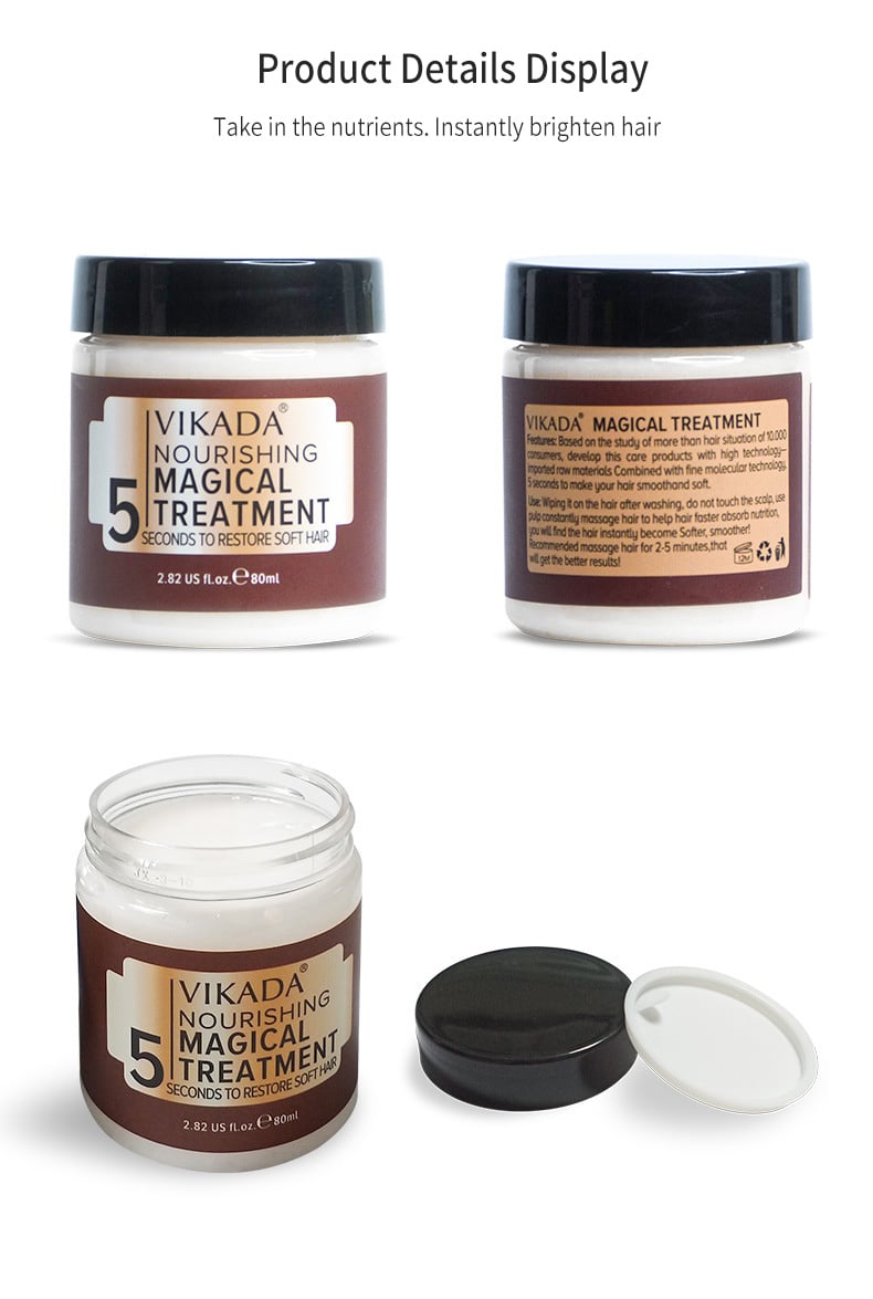 "Pehmennä ja kiillota vaurioituneet hiukset tämän kevyen ja luonnollisen korjausvoiteen avulla."