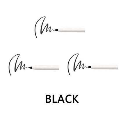 Pitkäkestoinen musta eyeliner, veden- ja hikikestävä. Ohut kärki takaa tarkan rajauksen, sopii arki- ja juhlakäyttöön.