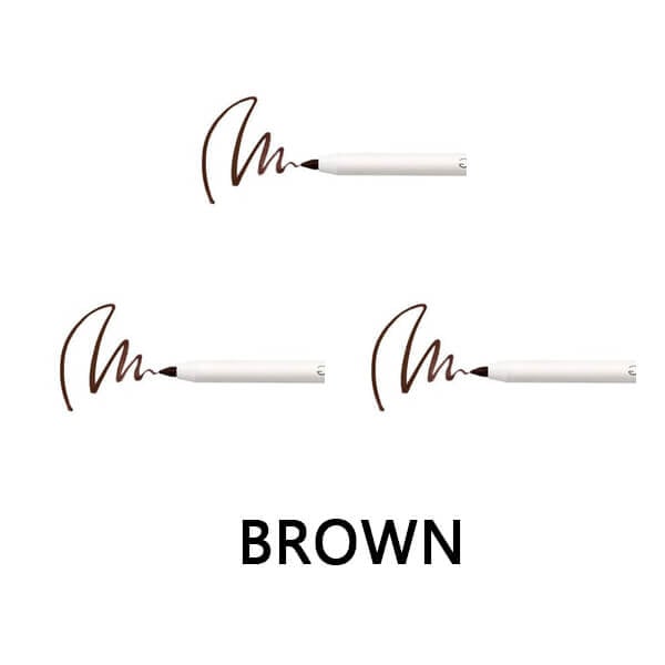 Pitkäkestoinen musta eyeliner, veden- ja hikikestävä. Ohut kärki takaa tarkan rajauksen, sopii arki- ja juhlakäyttöön.