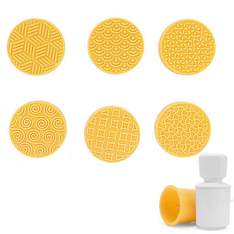 "Tarttumattomat keksileimasimet, eläinkuvioiset, silikoniset, värikkäät, helppokäyttöiset, kori lasten leivontaan."