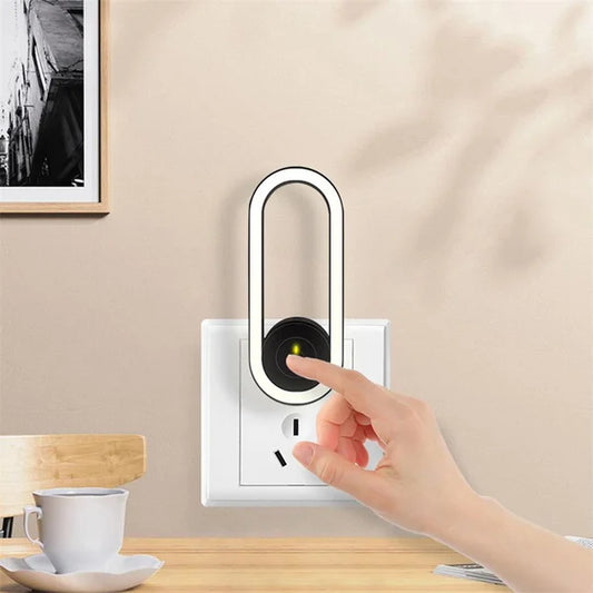 Tehokas hyttystappaja LED-valolla, musta, moderni muotoilu, torjuu hyönteisiä sisätiloissa, turvallinen ja ympäristöystävälli