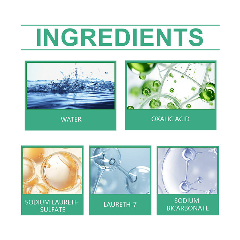 "Tehokas vessan raikastaja 100 ml, sininen neste pullossa, poistaa kalkkikertymät tehokkaasti ja jättää raikkaan tuoksun."