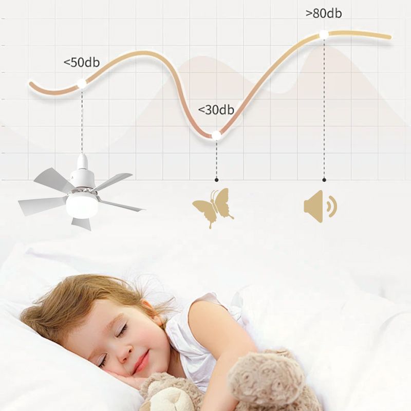 Tyylikäs LED-kattotuuletin kaukosäätimellä olohuoneessa, yhdistää valaistuksen ja viilennyksen moderniin muotoiluun.