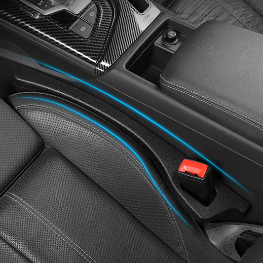 "Tyylikäs polyuretaanitäytepala vihreä, musta - Estää esineiden putoamisen auton istuimen ja konsolin väliin"