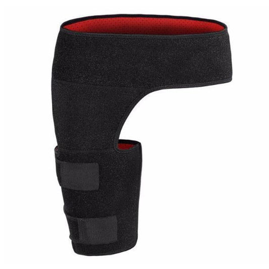 "Unisex Orto-Wrap Lonkkatuki kivunlievitykseen, säädettävä, hengittävä tuki lonkan alueelle, rauhoittava harmaa väri."