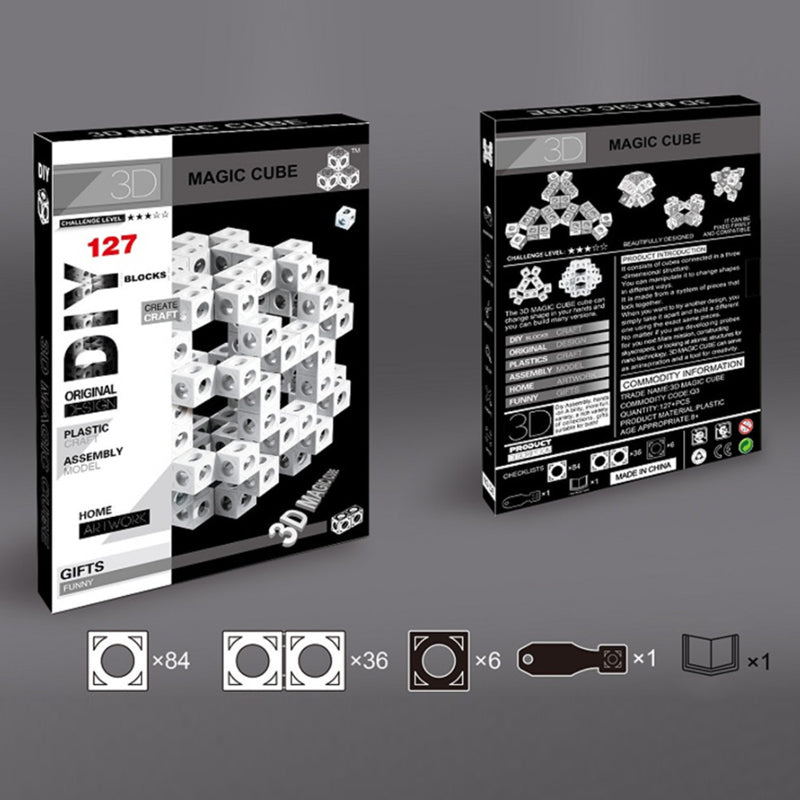 "Visuaalisesti houkutteleva 3D-taikakuutio kehittää älykkyyttä, lievittää stressiä, sopii kaikille iästä riippumatta."