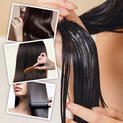 Ylellinen syväkosteuttava hiusnaamio kauniissa purkissa, sopii kaikille hiustyypeille, antaa kiiltoa ja elinvoimaa.